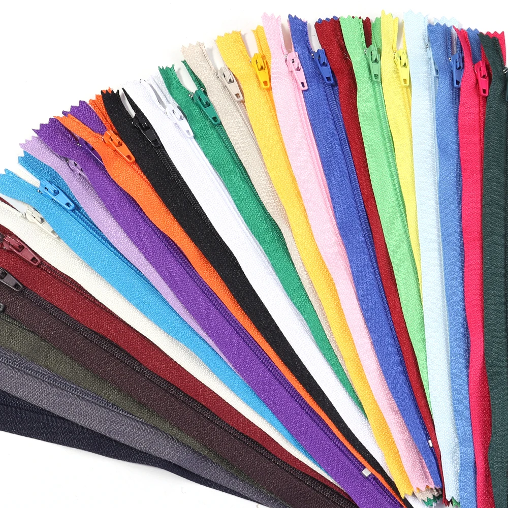 10pcs Nylon Zipper for DIY Handmade Clothes