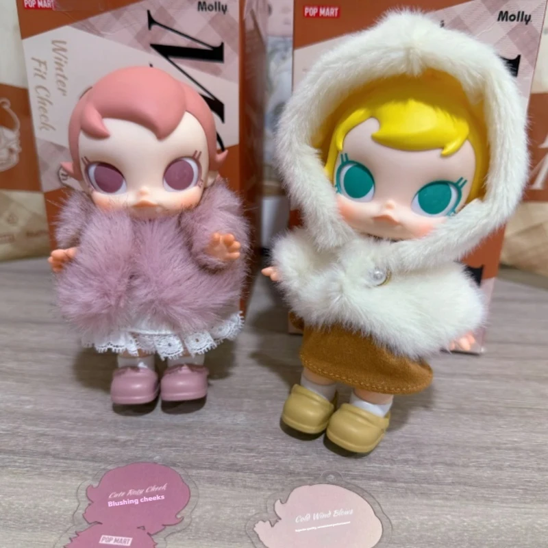 

Оригинальная серия Popmart Baby Molly Active Winter Guide: плюшевая игрушка-сюрприз в закрытой коробке, милый подарок для девочек на день рождения