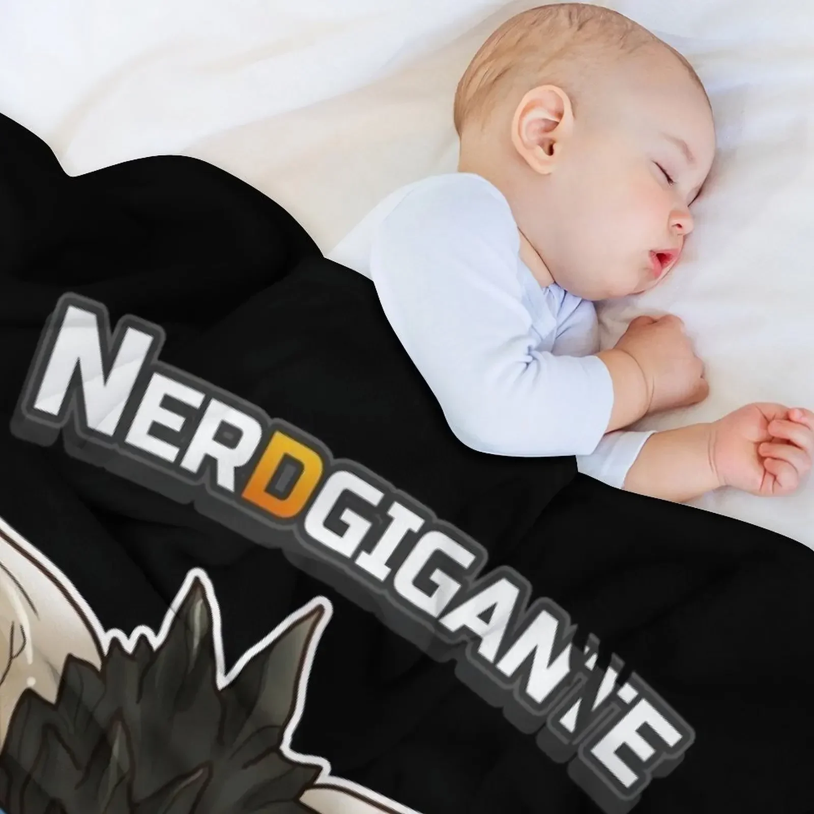 Nerd-gigante Throw Blanket Baby Personalized Gift Blankets