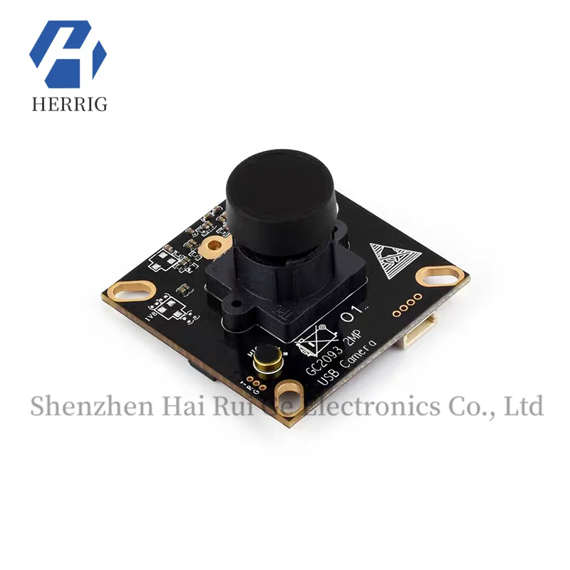 

Weixue USB Camera Module with Microphone, GC2093 Chip, Wide Dynamic Backlight Shooting, Fixed Focus