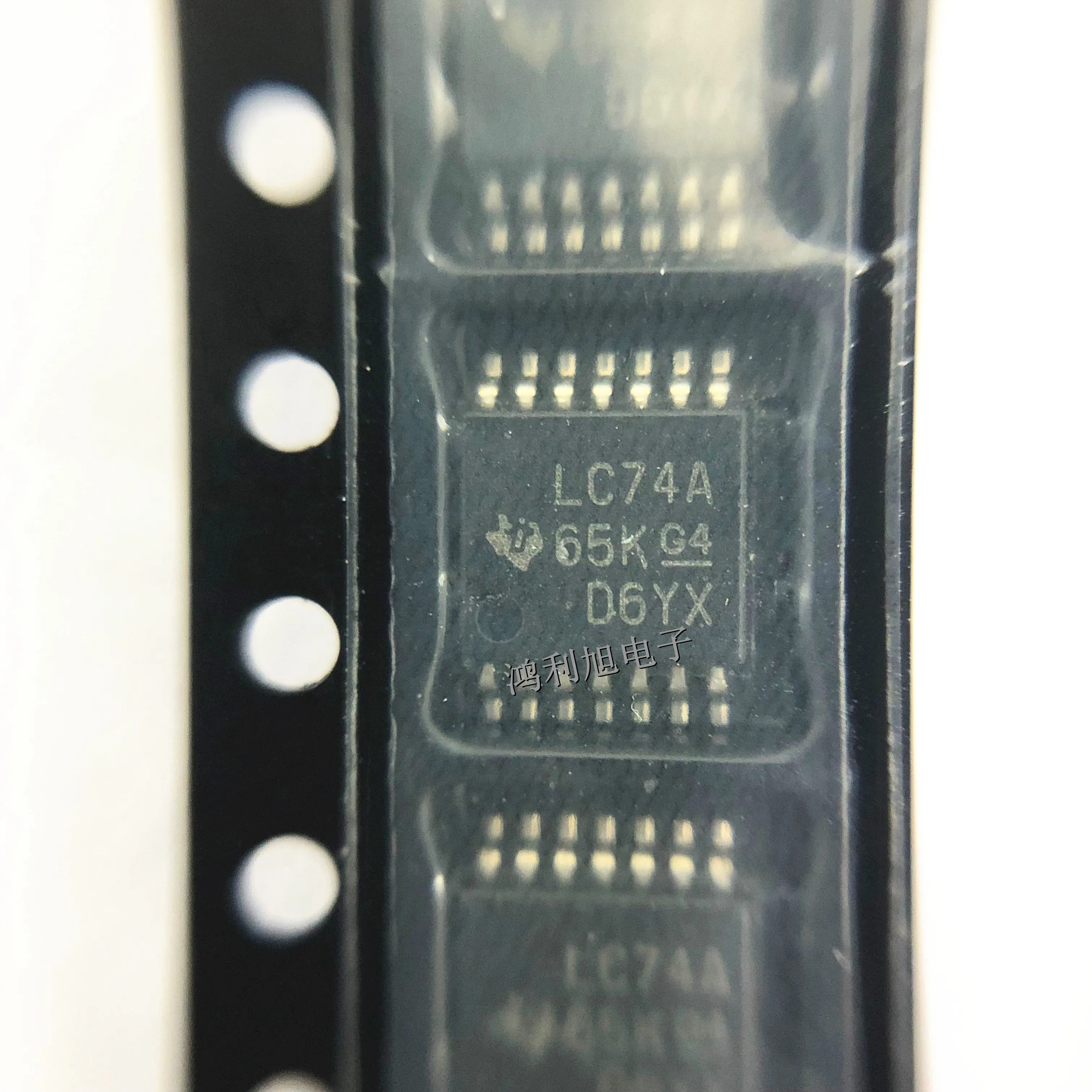 10 sztuk/partia SN74LVC74APWR oznaczenie LC74A IC FF D-TYPE podwójny 1BIT 14TSSOP