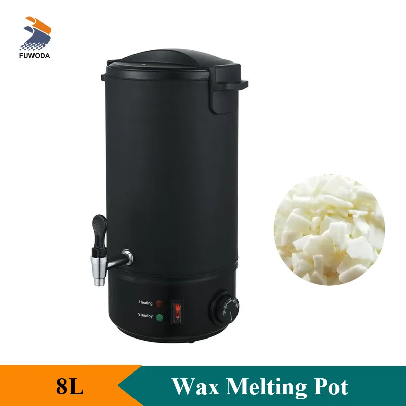 Electric Wax Melting Pot Stainless Steel 8L Wax Melter For Candle Soap Cream Non Stick Oil Household