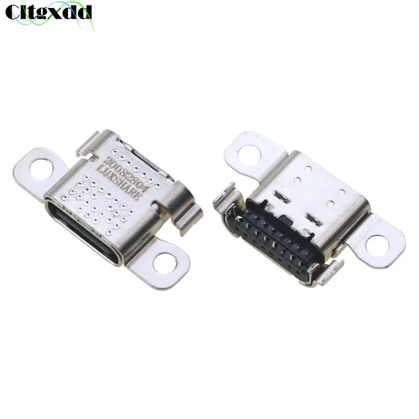 Cltgxdd 1pcs USB Type C Female Socket Connector For Amazon Kindle Fire HD810th Gen K72LL3 K72LL4 Type-C Charging Port