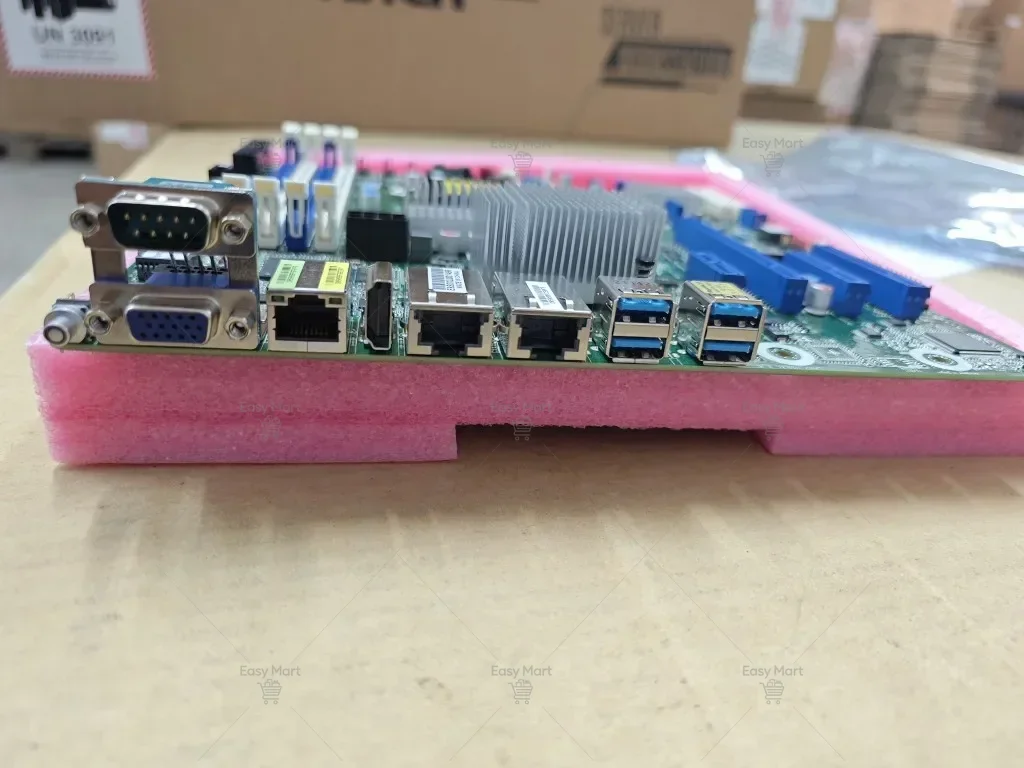 High-end New Main Board Yongqing E3C246D4U2-2T, MATX, IPMI, Dual Port X 5.50 Million Megabit NAS Preferred