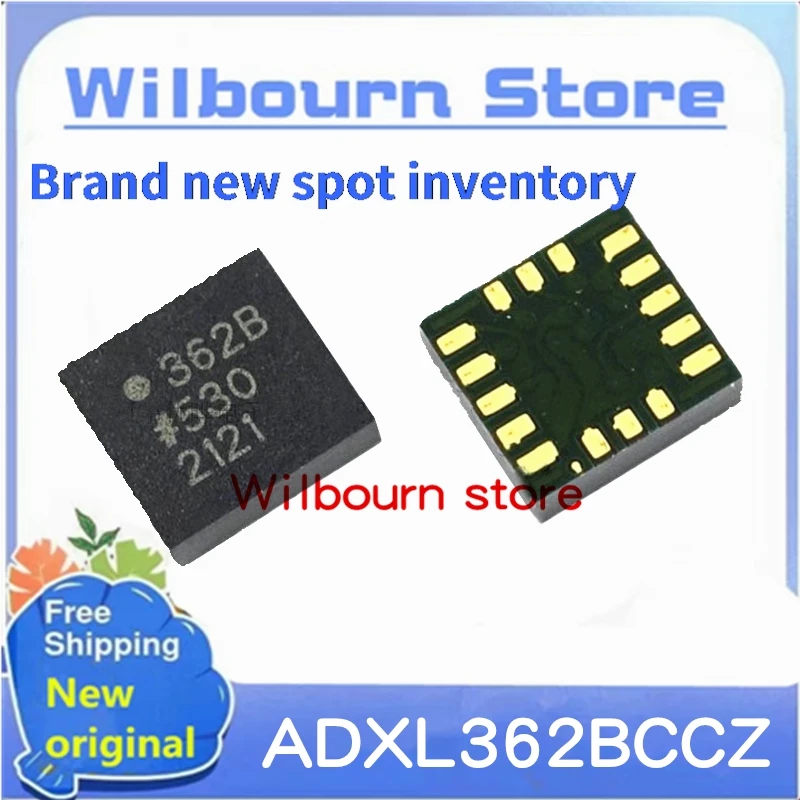 Own inventory     10PCS/LOT ADXL362BCCZ ADXL362BCCZ-RL7 ADXL362 362B LGA16