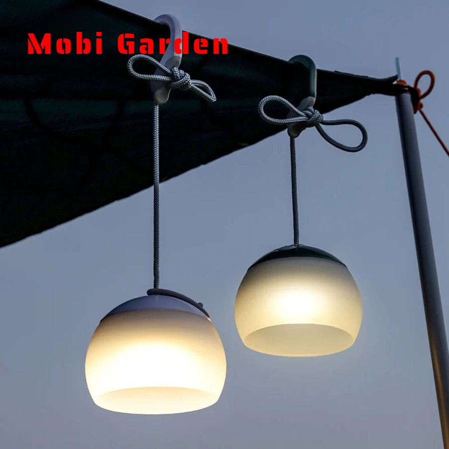 

Mobi Garden Camping Tent Hanging Light Portable Camping Lanterns USB Rechargeable Led Light Camp Lamp for Outdoor Emergency