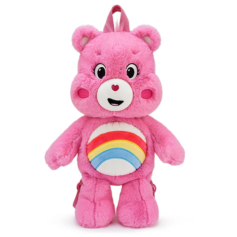 45Cm Anime Cartoon Rainbow Bear Plush Toy Y2K Creative New Care Bears Plush Doll Backpack Fashion Cute Backpack Gift for Friends