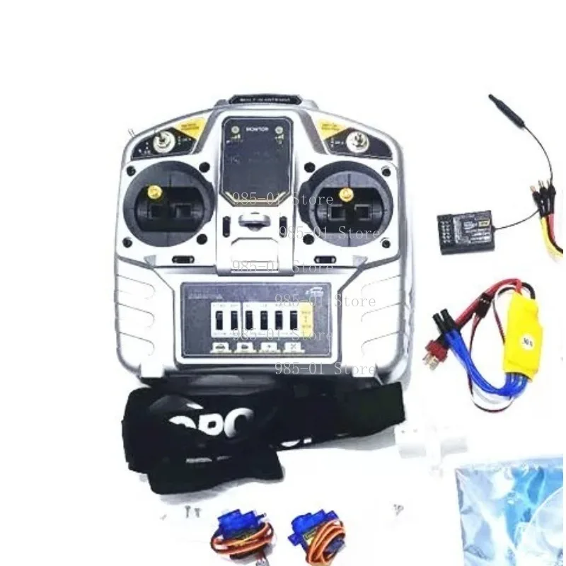 Fixed Wing RC Plane DIY Assembly Model Kit with Electronics & Remote Control