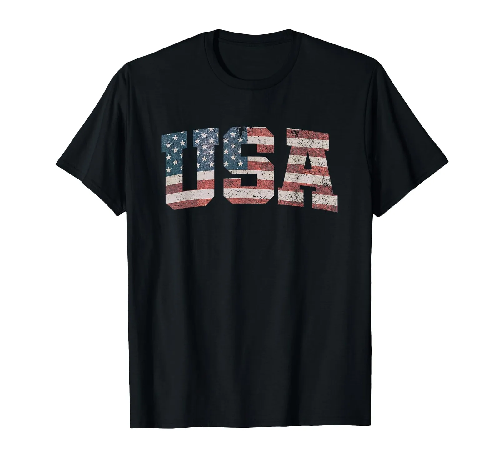 

Patriotic 4th of July USA Flag T-Shirt for Men and Women