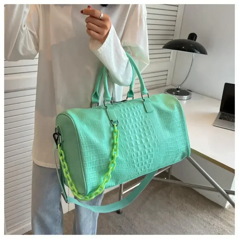 Sac de sport et de yoga NamcheBarwa pour femme, grand sac de voyage portable, sac de sport à bandoulière