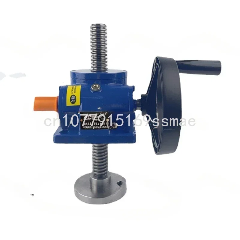 

Leading Screw Lift Handwheel Collar Cegar Swl1T/2.5T Hand-Cranking Worm Lifting PlatformSWL Lift Reducer