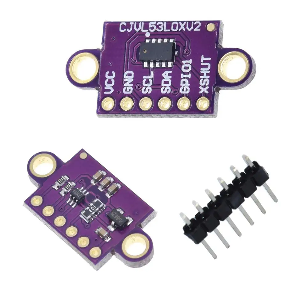 VL53L0X Time-of-Flight (ToF) Laser Ranging Sensor Breakout 940nm GY-VL53L0XV2 Laser Distance Module I2C IIC GY-530