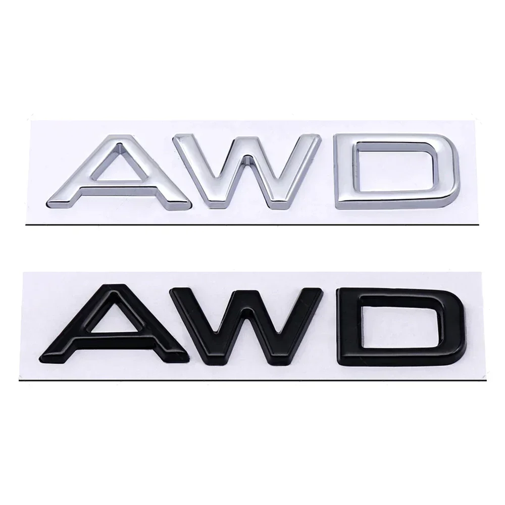 Metal AWD Logo Car Rear Trunk Emblem Sticker for Lexus RX300 NX300h NX NX200T RX350 Body Decal Exterior Accessories view 2
