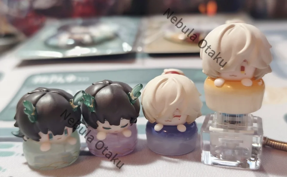 Honkai: Star Rail Jing Yuan Silver Wolf Kafka Dan Heng Imbibitor Lunae Fingertip Keycap Cosplay Official Quality Goods Gifts