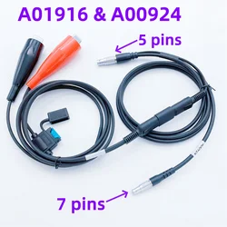 Brand NEW A00924 & A01916 Cable Applicable to Trimble 4700 4800 5700 R4 R5 R6 R8 R10 GPS GNSS Receivers to  PDL HPB HPB450