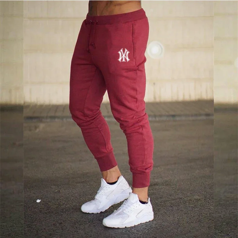 Men\'s pants summer casual pants men\'s new fitness sports jogging sportswear sports pants Harajuku street pants long pants