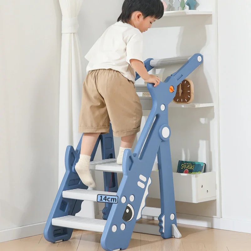 Torre de aprendizaje Montessori, taburete con lavabo para bebé, taburete de escalera para lavarse las manos para niños, taburete plegable para embarque