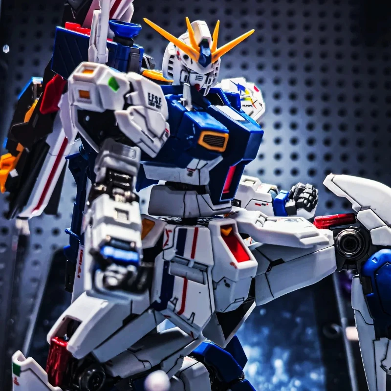 

RG 1/144 RX-93ff V Fighter RG32B Сборная модель Комплект фигурки с водными наклейками Настольный декор Аниме-игрушка Коллекционные фанаты Подарок