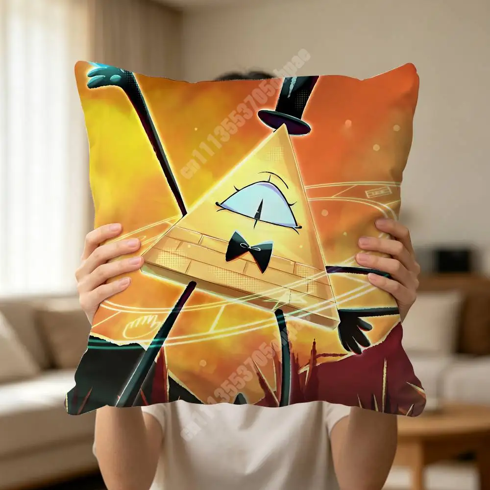 The Book of B-Bill C-Cipher Pillow Cover Cushion Case Sofa Couch Modern Apartment Decor Family Furnishing