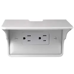 Plastic Switch Rack Wall Outlet Phone Charging Holder Living Rooms Outlet Shelf Barthroom Storage Racks & Holders Usb Rack