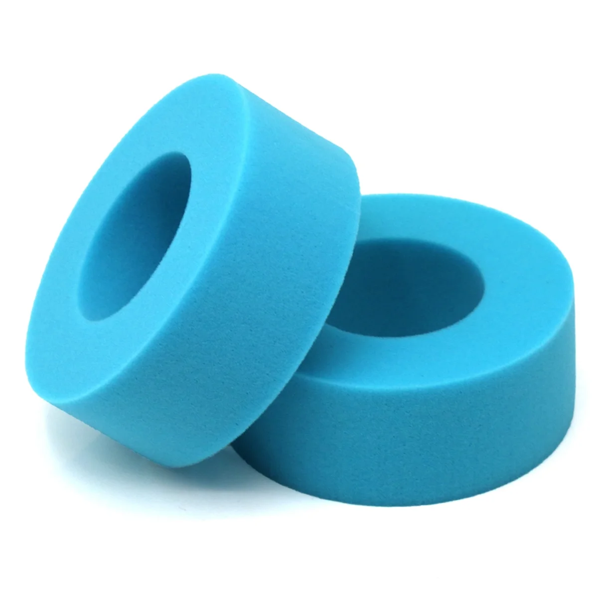 إطارات زحافة فوم ناعمة ثنائية المراحل تعمل بالتحكم عن بعد ، إطارات زرقاء ، من أجل من من من من من من من من فوم من نوع SCX10 ، إطارات عجلات من نوع TRX4 ، إطارات عجلات من نوع 4