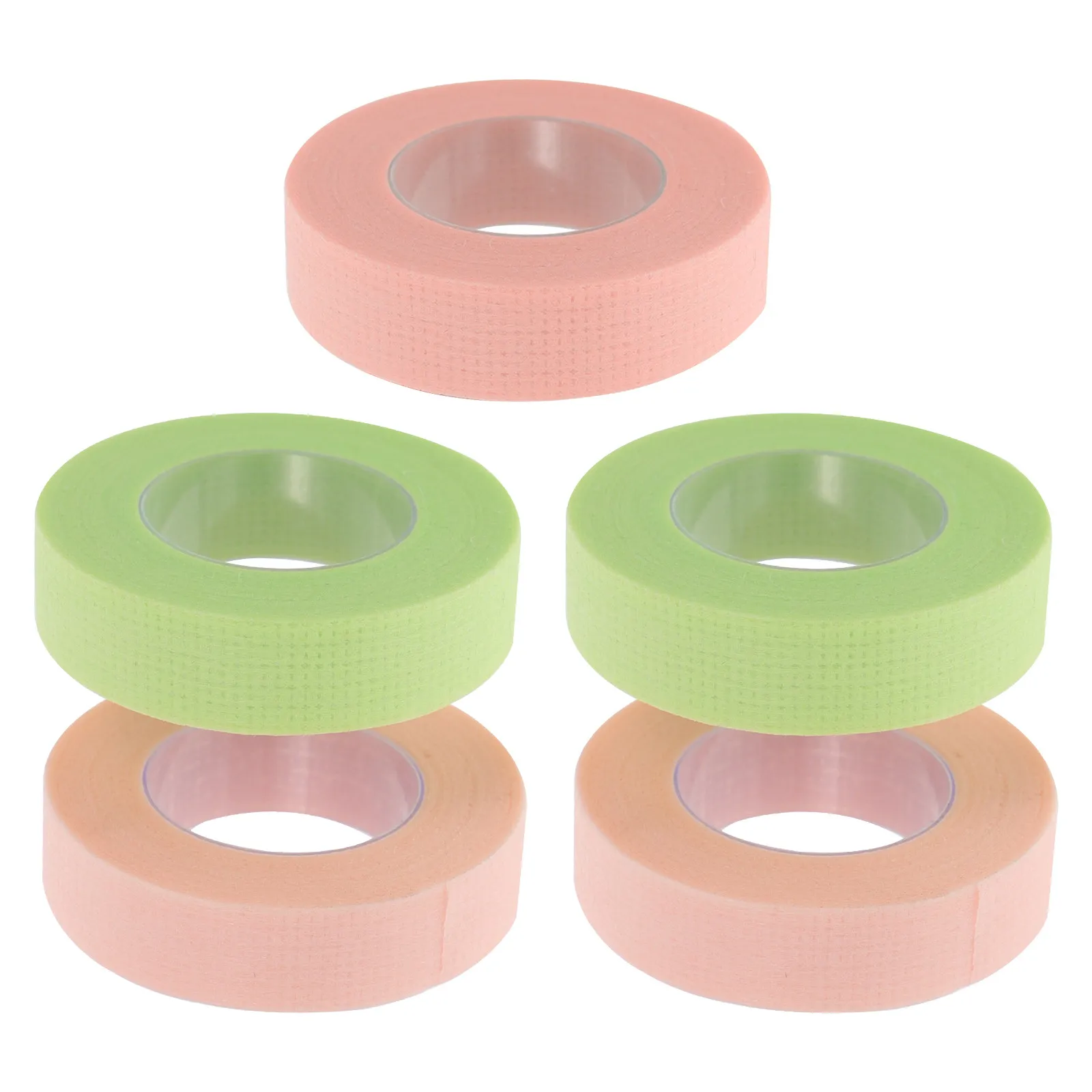 5 Rolls Eyelash Tape Breathable Graft Eyelashes Adhesive Tape Eyelash Extension DIY Isolation Patch Tool Under Eye Patch