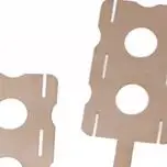 1 مجموعة ورقة النيكل البطارية المضلعة لبطاريات آلة لحام البقعة ورقة اتصال لشريط الصلب المطلي بالنيكل