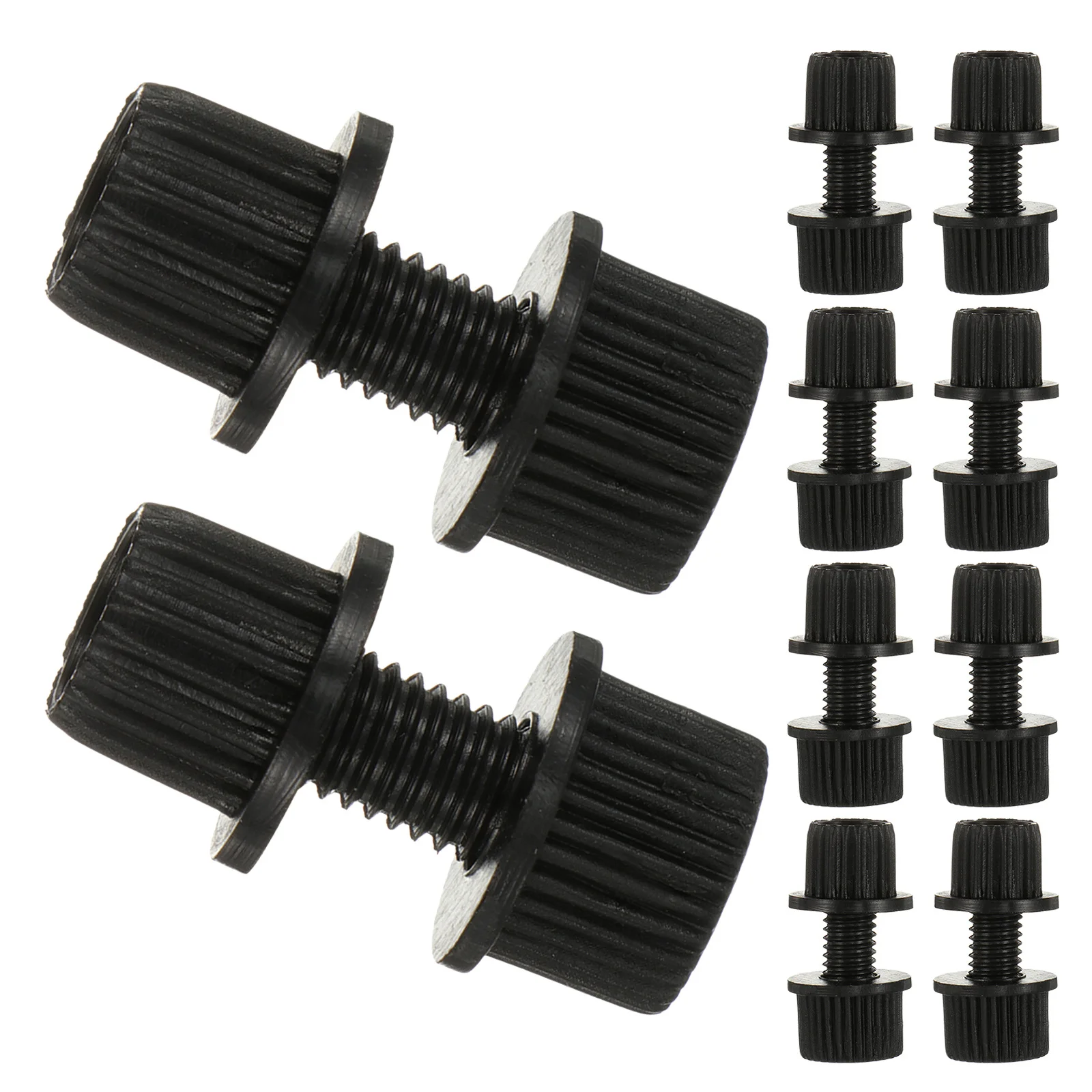 16 قطعة مسامير لوحة ترخيص الدراجة النارية مع مسامير النايلون المكسرات لنماذج التركيب الآمنة الخالية من الموت #1