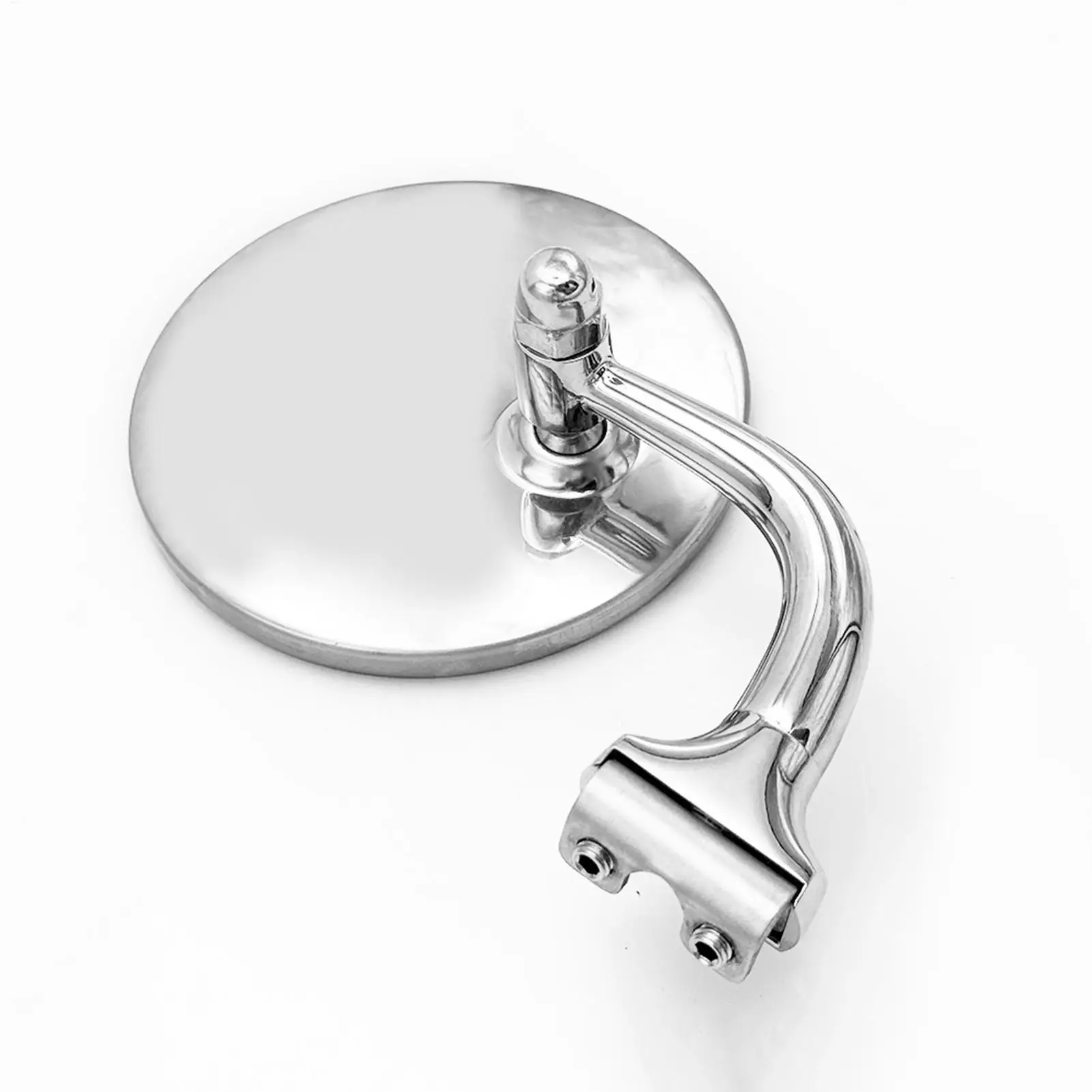 

Car Rear View Mirror Retro Round Stainless Steel Car Side Mirror For Vehicles Trailer RV Sedan Pickup Tractor Truck ATV