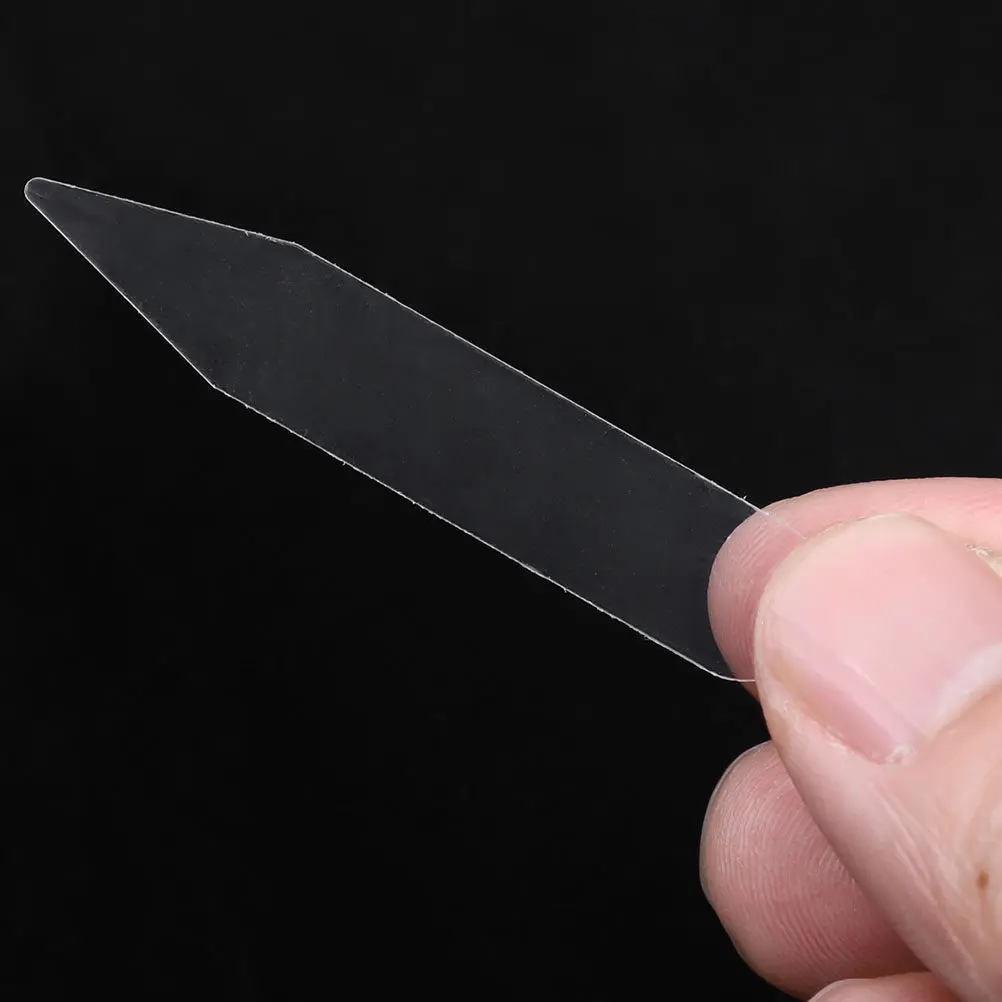 200Pcs Collar Stays for Men Formal Wear Round Design Stops Puncturing Quick Attachment Suitable Occasions Collar Stay