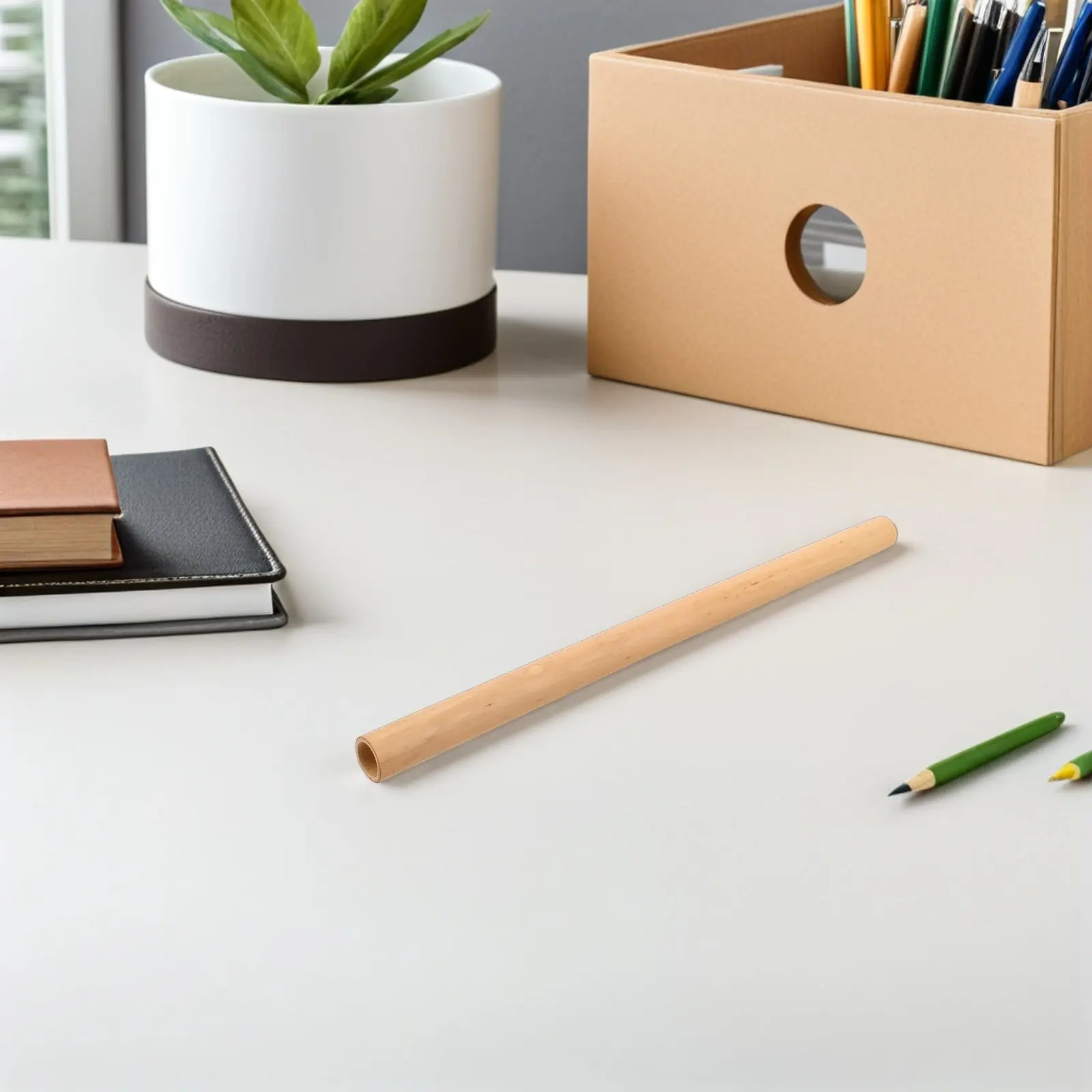 

24Pcs Bamboo Mason Bee Tubes Bee House Refill Inserts Excellent Airflow Dry Nesting Environment Garden Landscape