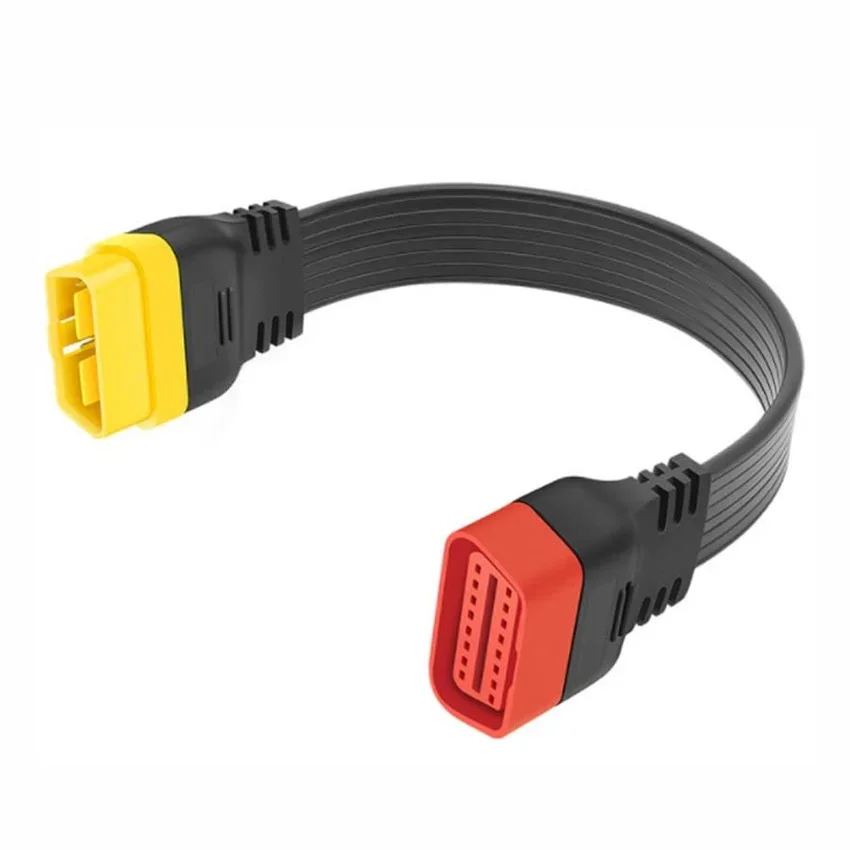 36cm Full Needle OBD2 16PIN Extension Cable for Launch 431 PRO3S+ for X431 PAD3 X431 PRO PRO3s OBD Bluetooth Connector Extender