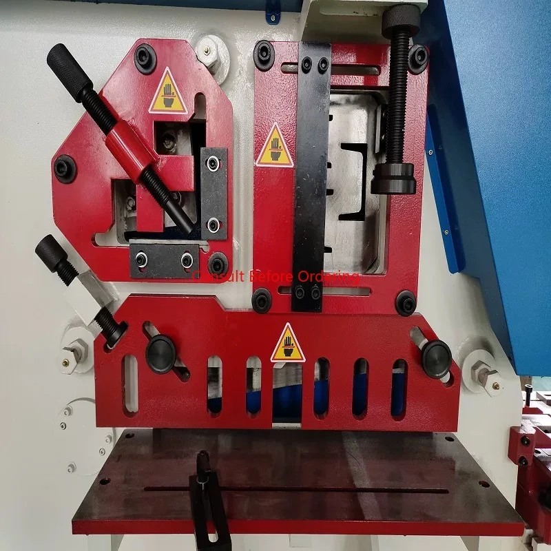 Punzonadora hidráulica eléctrica y cortadora, punzonadora hidráulica de metal
