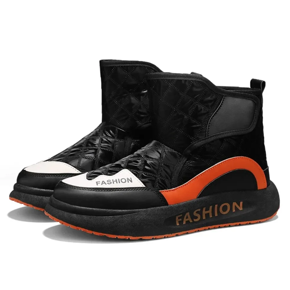 انخفاض سعر بيع شتاء جديد أحذية رجالية عالية الجودة يندبروف الثلوج الأحذية المضادة للانزلاق ارتداء مقاومة أحذية رجالي دافئة المنخفضة قطع الأحذية