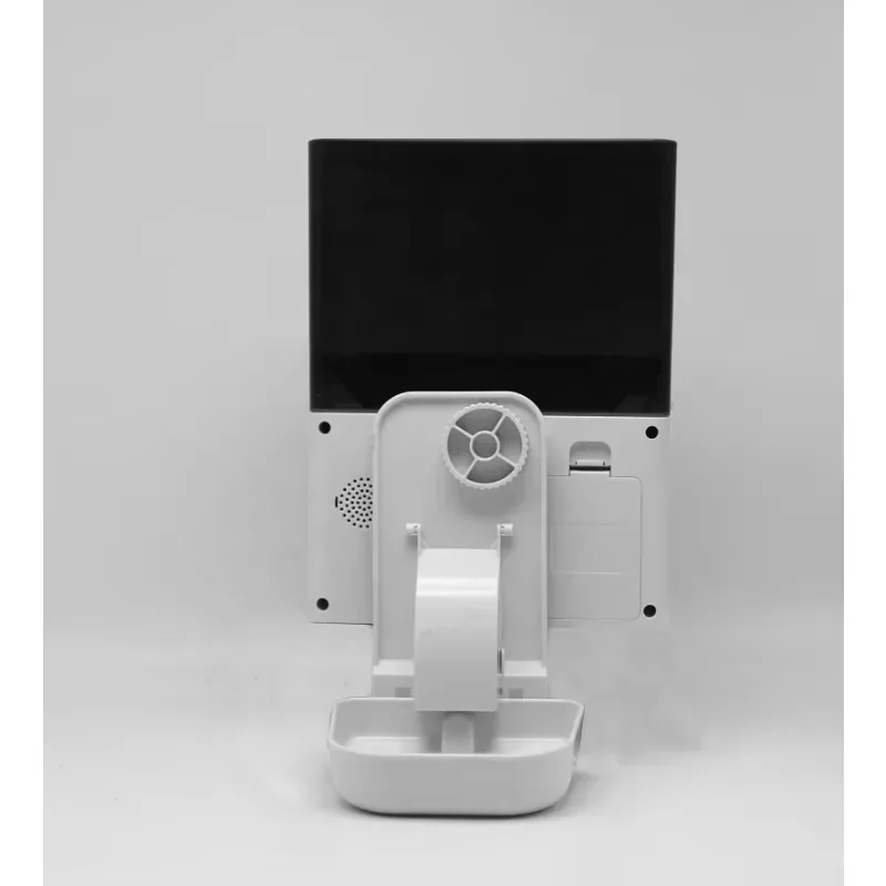 ケージ自動ペットタイマーフィーダー 2.3リットル容量のスマートフードディスペンサー、ウサギ、猫、犬用の部分制御機能付き