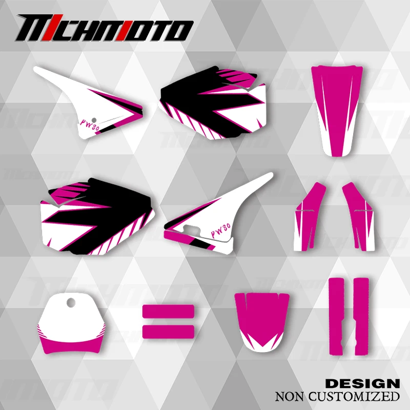 

MCHMFG графические наклейки наклейки для мотоцикла на заказ для PW80 PW80