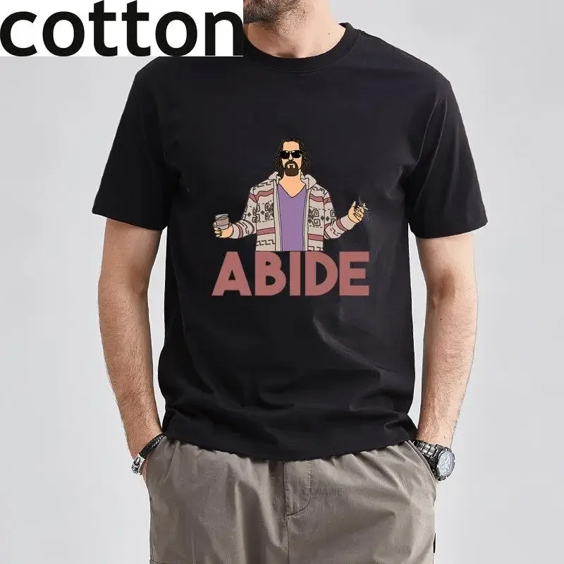 Custom Aldult Teen Unisex Cotton T Shirt  for President The Big Lebowski Retro Bowlings  Tee Shirt oversized funny