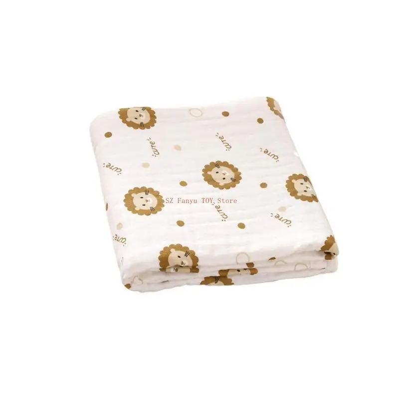 

96GC Младенческое хлопковое одеяло, универсальное банное полотенце, мягкая и впитывающая обертка для ребенка