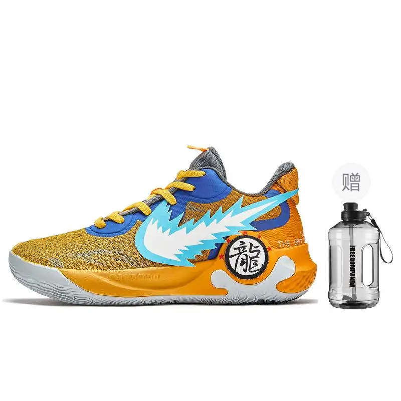 

[Custom Wukong]Nike KD Trey 5 IX EP Sun Wukong Cushioning Anti-Slip And Wear-Resistant Mid-Top Basketball Shoes Unisex Orange