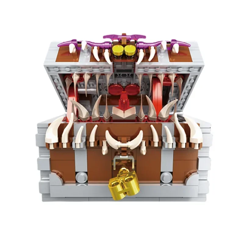 Harry Potter Monster Chest Building Blocks Mechanism Adventure Treasure Chest Model Puzzle MOC Bricks Toys For Kid Adult Gift