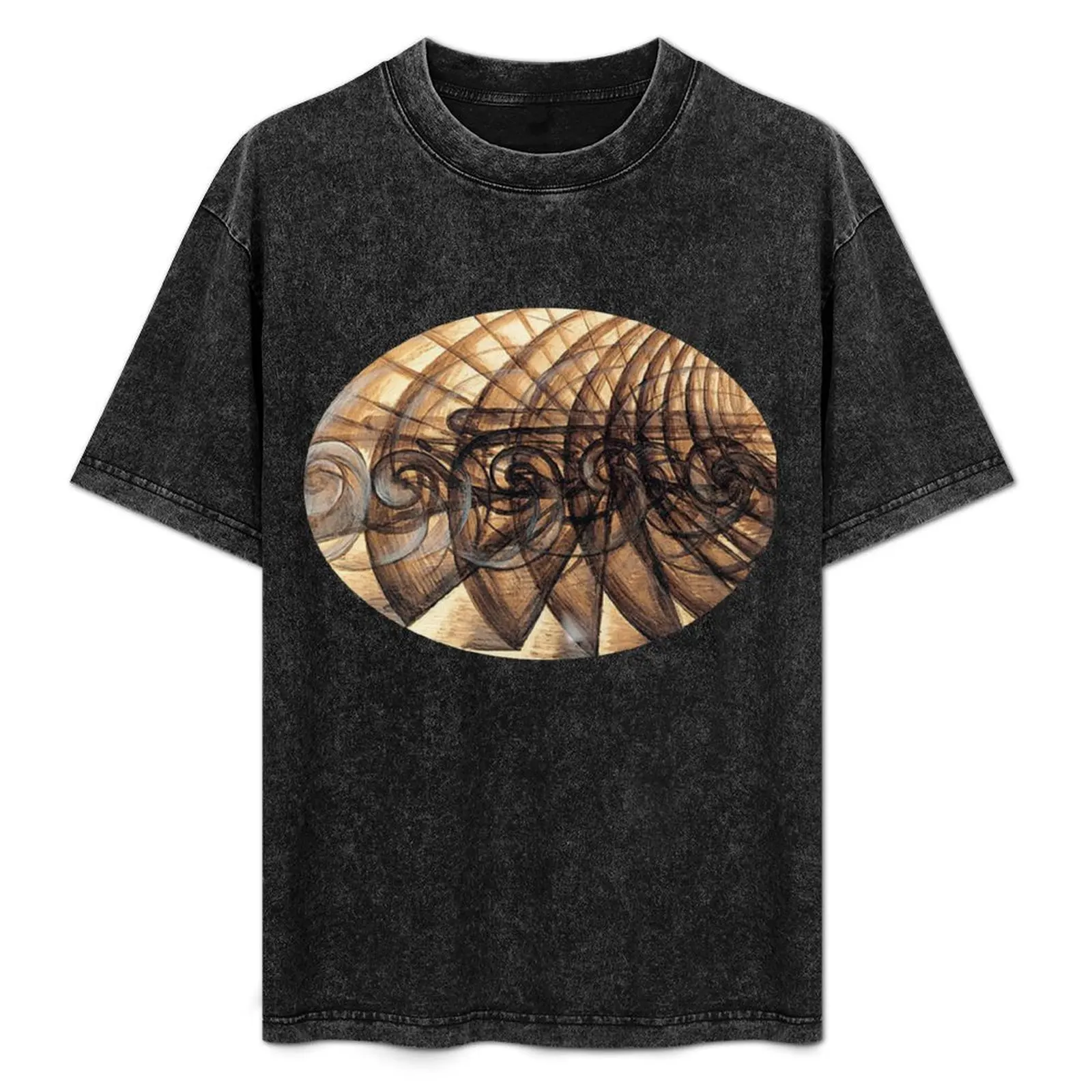 Giacomo Balla: Camiseta Speed of a Motorcycle, camiseta informal de manga corta para uso diario