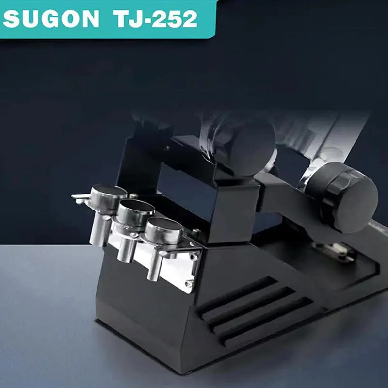 New TJ-252 Soldering Iron Handle Holder Hot Air Gun Dual Stand Rework Station Bracket Sleepseat For SUGON 8620 Repair tool