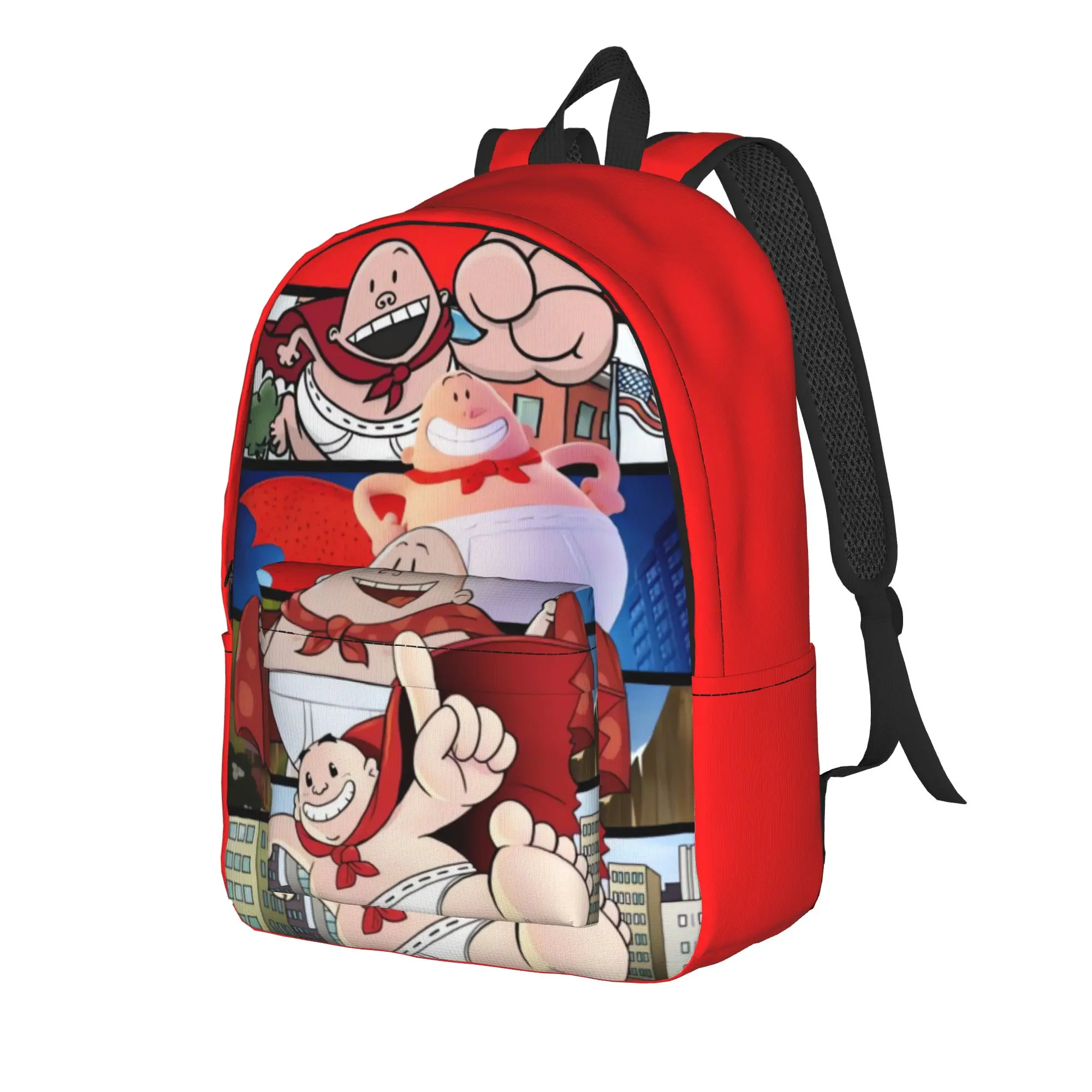 Captain Underpants Backpack  Camping Backpacks Unisex Casual School Bags High Quality Pattern Rucksack
