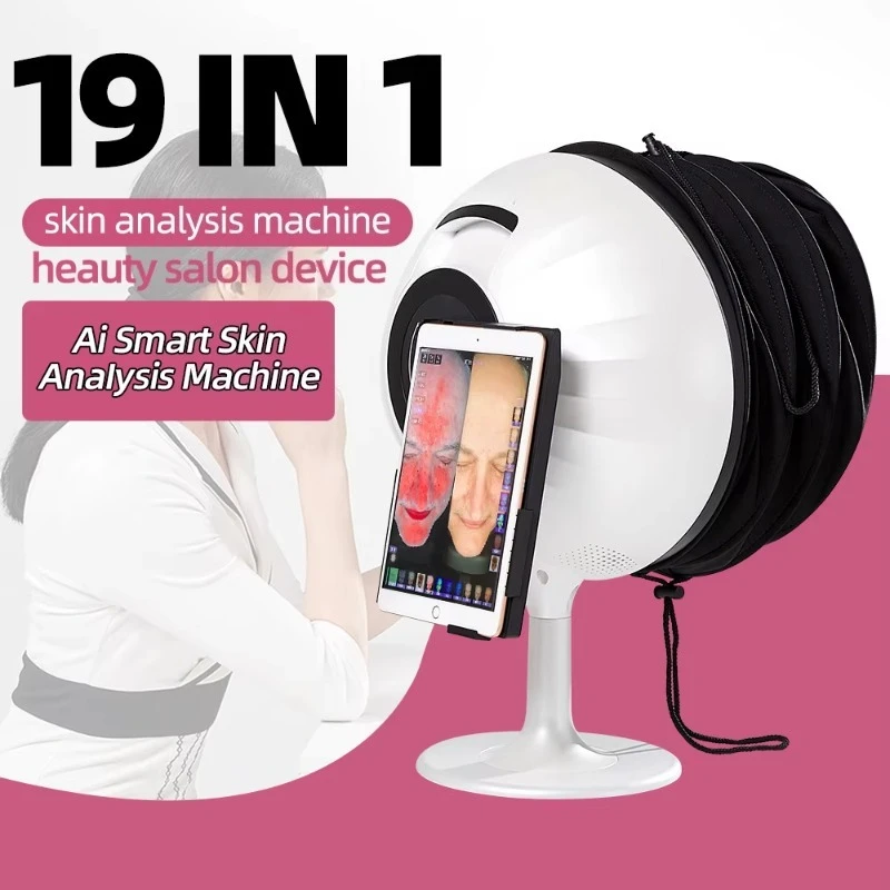 Gezichtshuidanalysator Draagbare huidscanner voor gezichtsanalyse