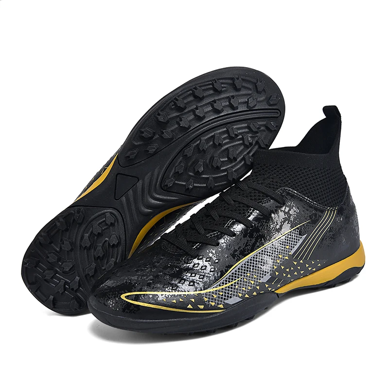 

Professional Soccer Cleats Unisex Breathable Non-slip Grass Court Outdoor Football Shoes