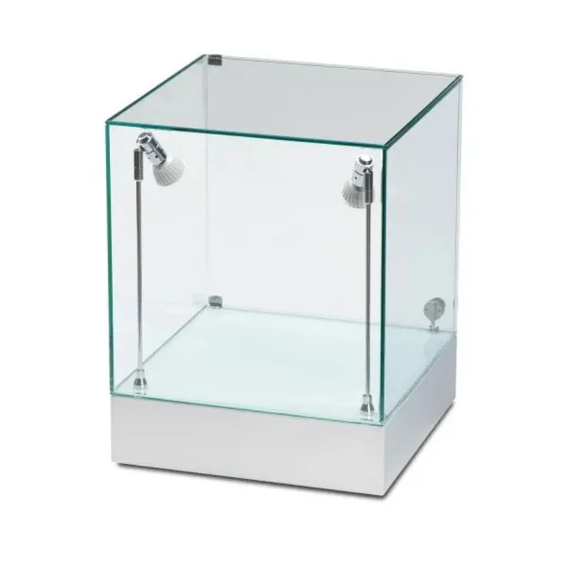 

Customize.Customized Jewelry Countertop Display Glass Stand Cases Jewelry Store Fixtures Design With LED Lights Collections Glas