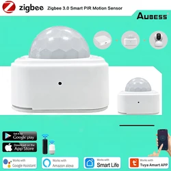 1/5PC Zigbee 3.0 Smart PIR Motion Sensor Human Body Sensor Smart Home Detector Home Security Work With Tuya Smart Life Gateway