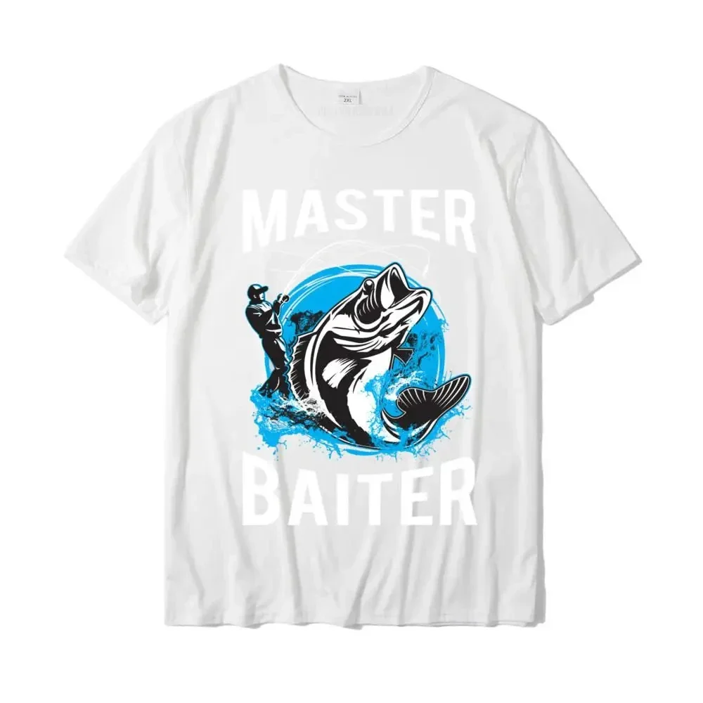 Mens Master Baiter Hoodie Funny Fishing Master Baiter Hoodie Camisas Casual Tops T Shirt For Male Cotton T Shirt Design Cheap