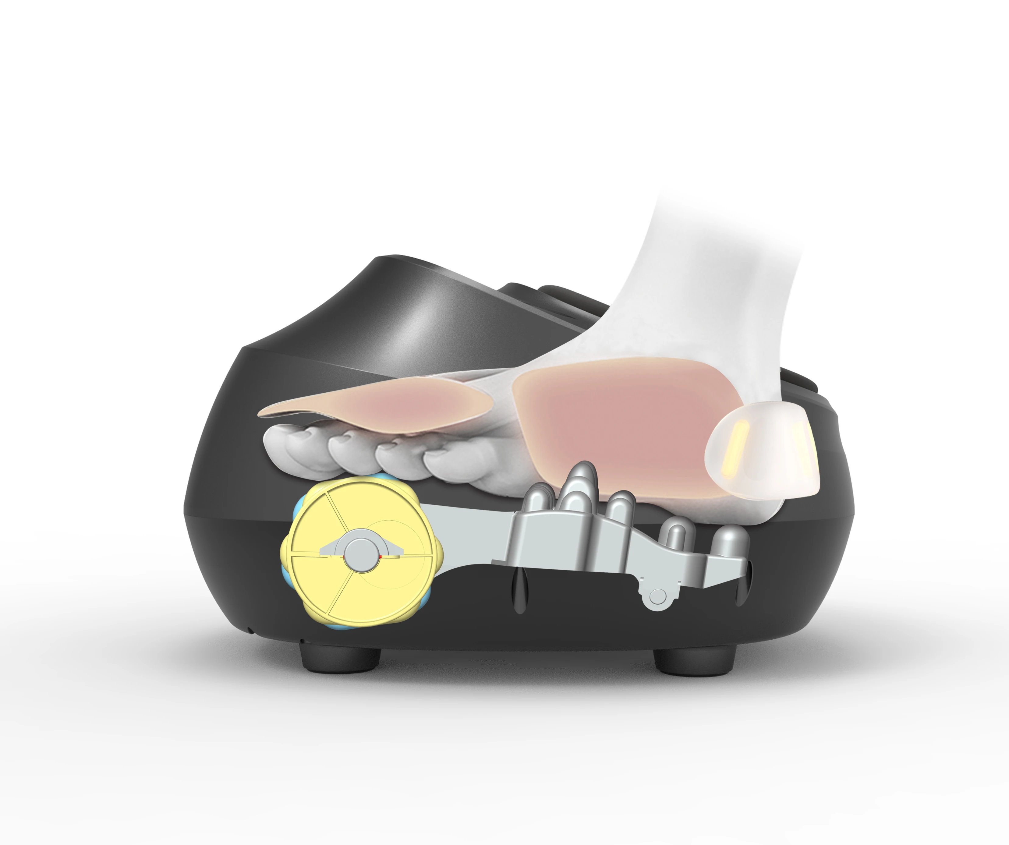Factory wholesale price OEM massager deep rolling kneading therapy massage air compression foot massager with heat