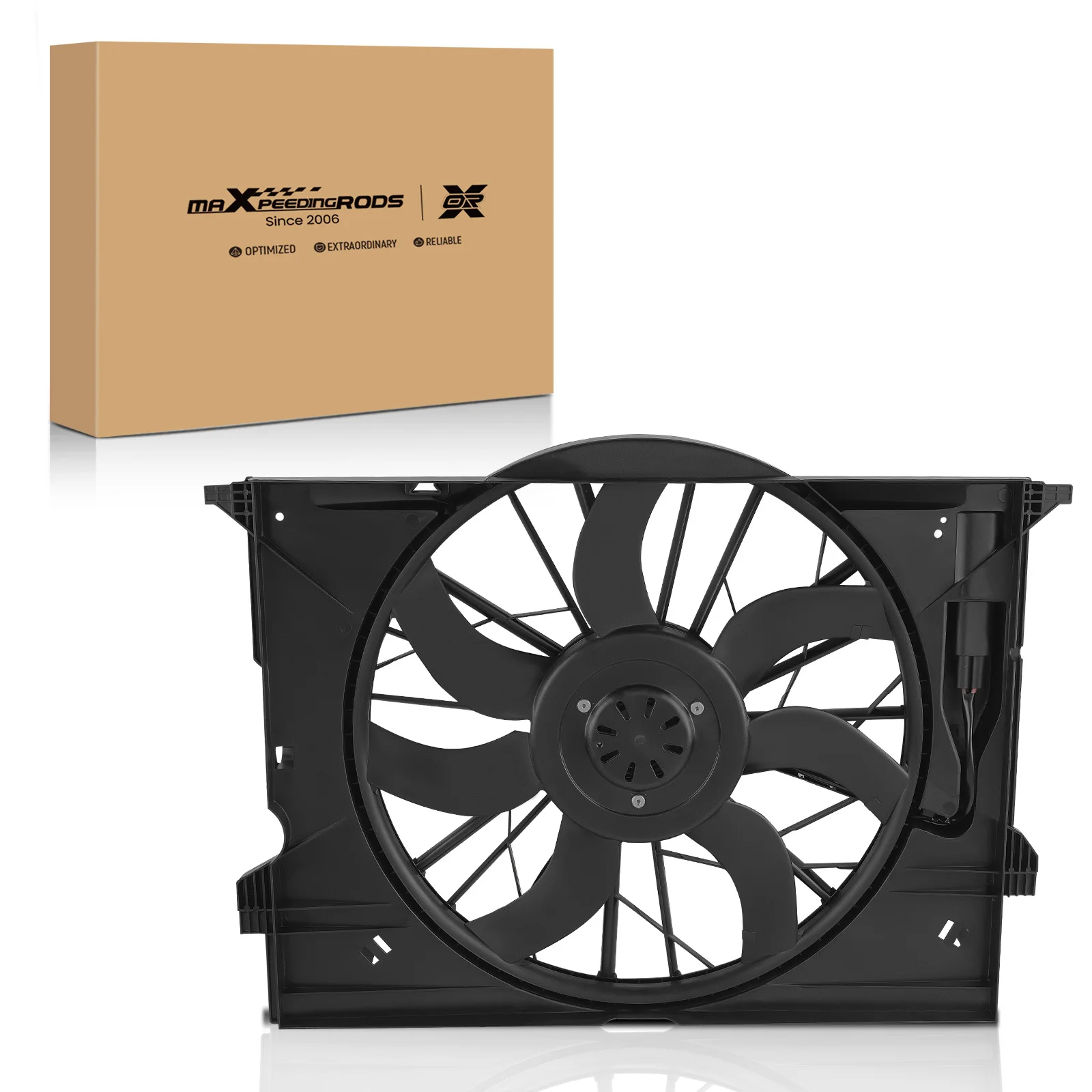 

Radiator Cooling Fan Assembly For Mercedes-Benz E CLS 2003-2011 W211 W219 2115001693